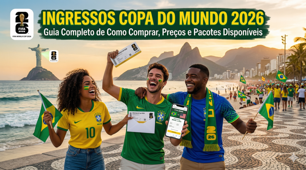 Ingressos Copa do Mundo 2026: Guia Completo de Como Comprar, Preços e Pacotes Disponíveis