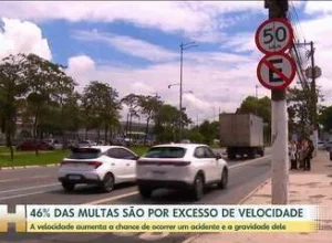 Excesso de velocidade responde por 4 em cada 10 multas no Brasil, 45,82% das autuações em 2025, dados da Secretaria Nacional de Trânsito e riscos a pedestres