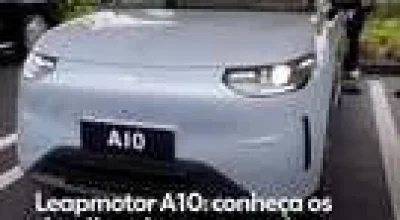 Leapmotor A10 pode chegar ao Brasil como B03x, SUV elétrico compacto com 505 km de autonomia, 602 litros de porta-malas e tração traseira
