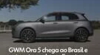 GWM Ora 5 chega por R$ 159 mil, GWM Ora 5 SUV elétrico com 349 km de autonomia, 204 cv e pacote completo que acirra guerra de preços entre SUVs elétricos